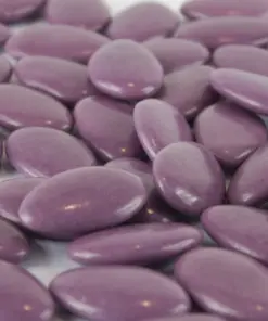 dragées chocolat violet