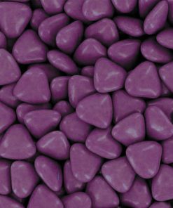dragees coeur violet