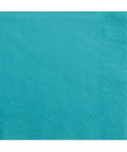 Serviette bleu turquoise