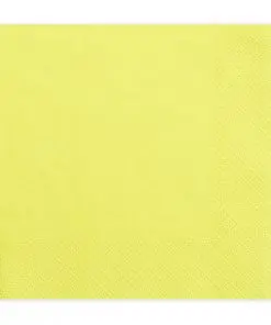 serviette jaune