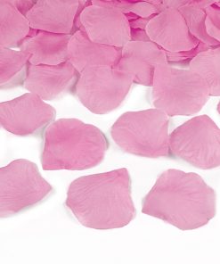 canon à confettis pétales roses rose