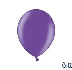 ballons violet métallisé