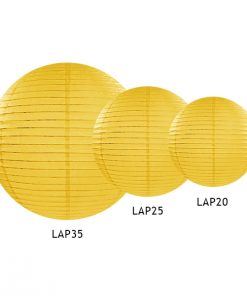 lampions-boules chinoises-jaune