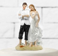 figurine mariage plage