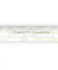 canon à confettis ivoire