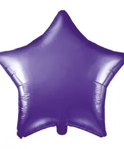 ballon étoile violet