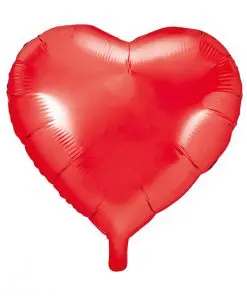 ballon coeur rouge