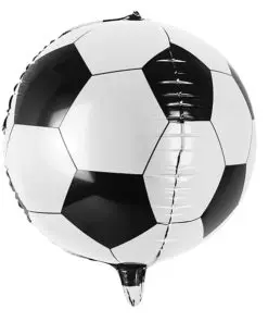 Ballon mylar forme ballon de foot