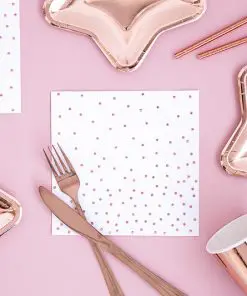 deco table rose gold