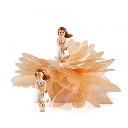 dragees communion fille figurine