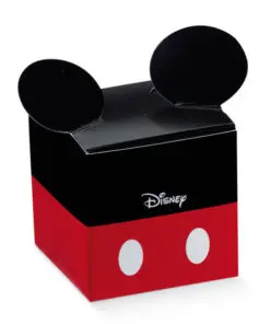 Dragee Mickey "Rouge et Noir" Cube