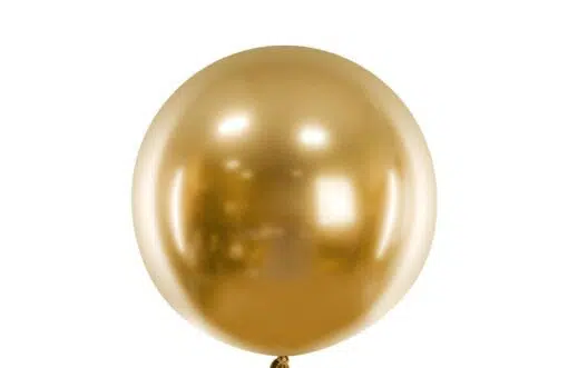 ballon géant or