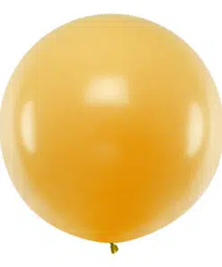 ballon géant or métallisé