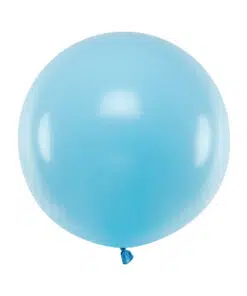 ballon bleu ciel 60 cm