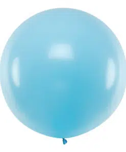 ballon géant bleu ciel 1m