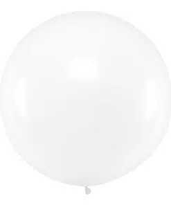 ballon transparent 1m
