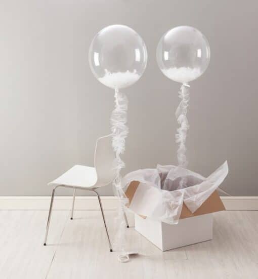 ballon transparent 1 metre