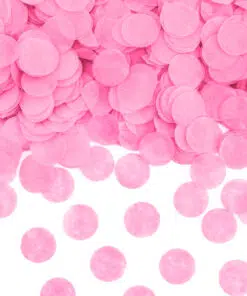 gender reveal fille canon a confettis rose