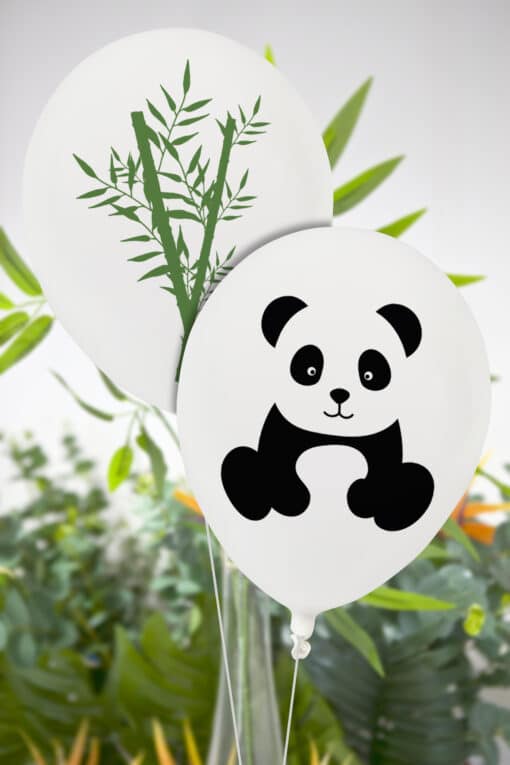 Ballon imprimé thème "Panda"