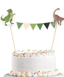 Décoration gâteau anniversaire dinosaure