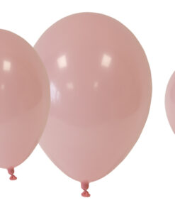 ballons opaques rose lot de 24