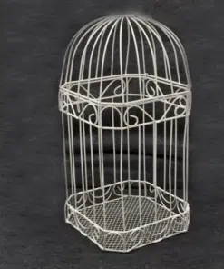 centre de table cage a oiseaux urne