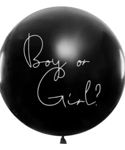 ballon géant gender reveal boy or girl