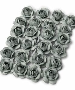 Rose grises : Fleurs rose grise décoration dragées